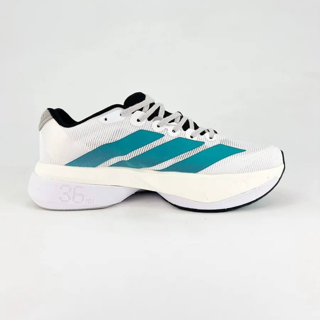 Adidas Adizero Boston 13™ – Blanc et vert