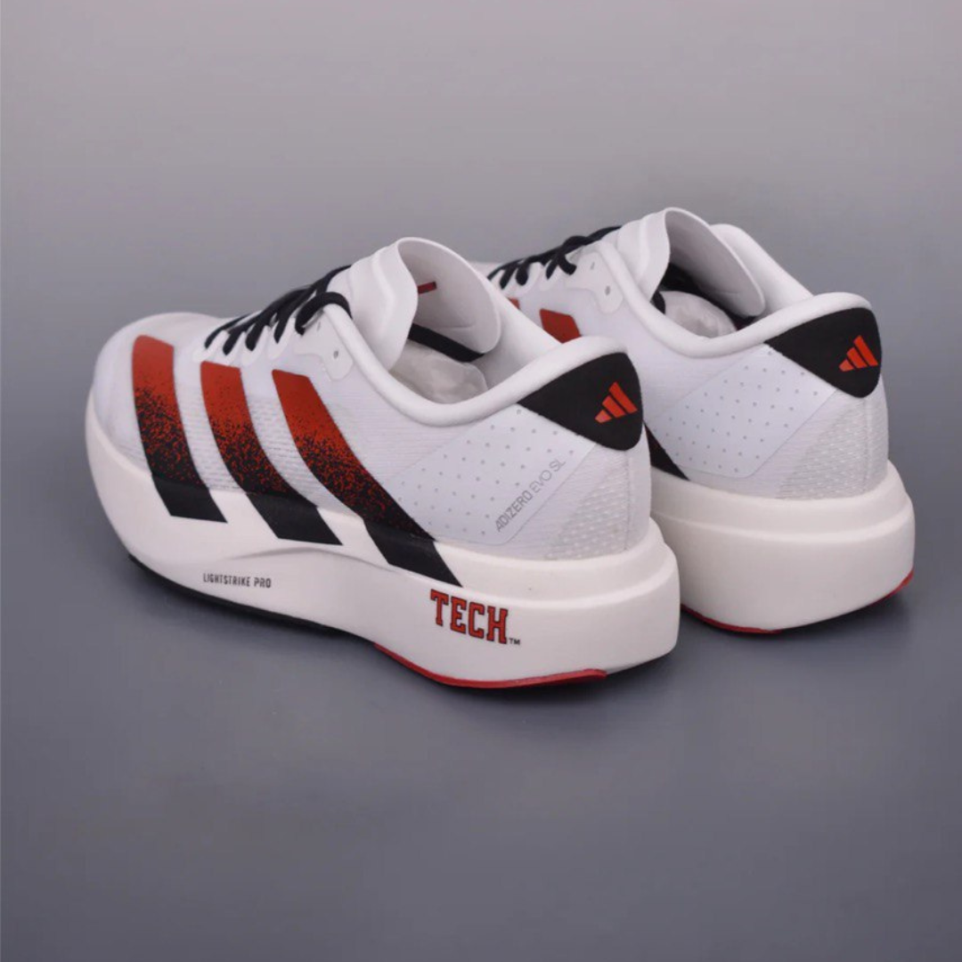 Adidas Adizero EVO SL™ – Blanc, Noir et Rouge