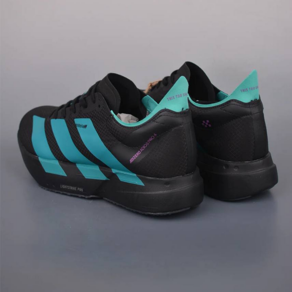 Adidas Adizero Adios Pro 4™ – Noir / Pure Teal
