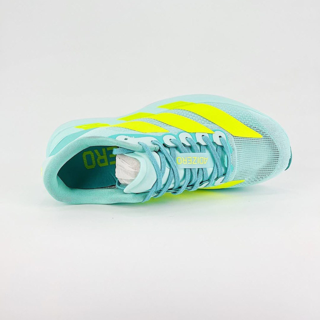 Adidas Adizero EVO SL™ – Semi Flash Aqua avec Lucid Lemon et Mint Ton