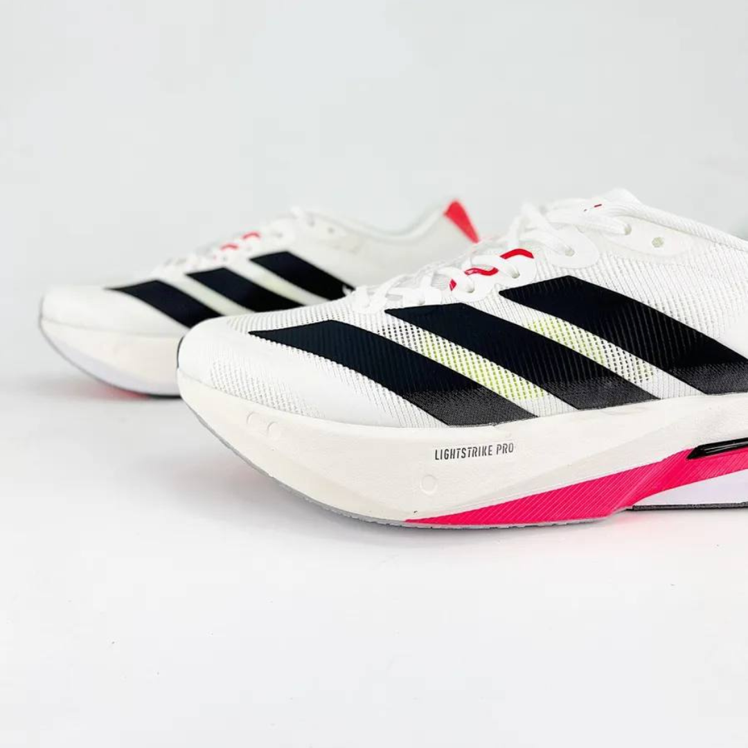 Adidas Adizero Boston 13™ – Blanc et Rouge