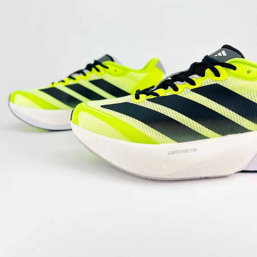 Adidas Adizero Boston 13™ – Vert citron et noir
