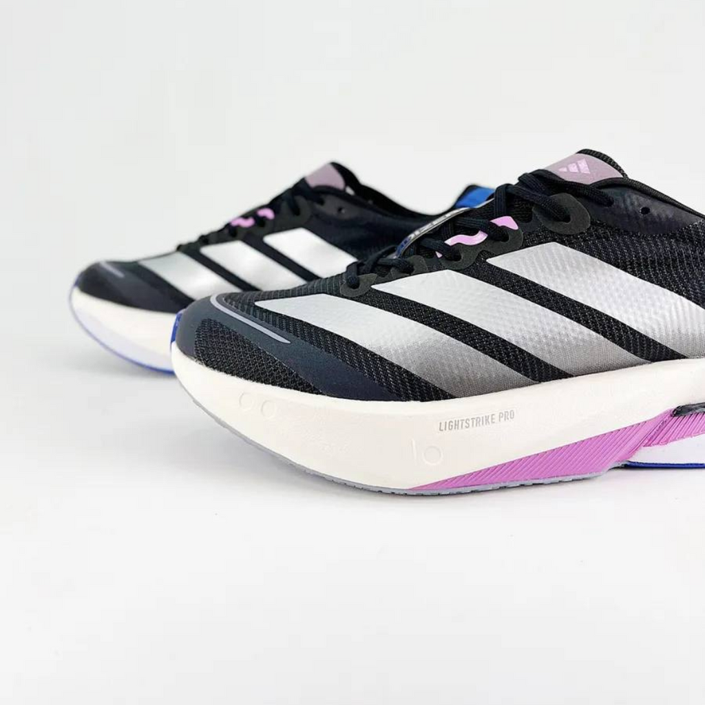 Adidas Adizero Boston 13™ – Noir avec Bleu et Violet