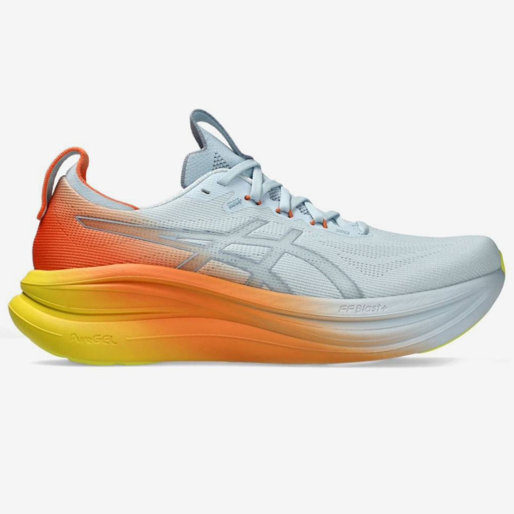 Asics Gel-Nimbus 28™ – Gris et orange