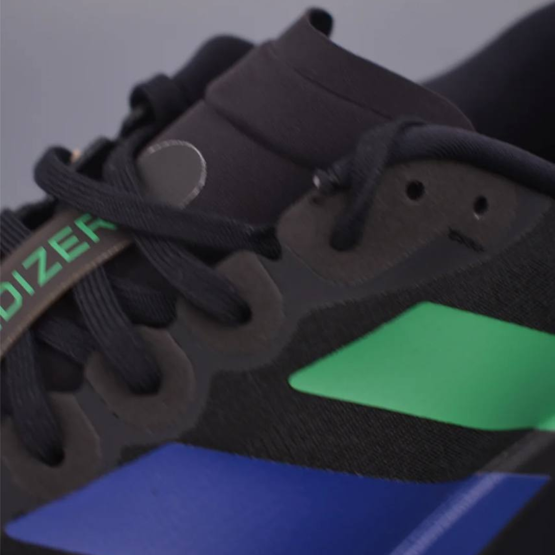 Adidas Adizero EVO SL™ – Noir avec Vert, Bleu et Marron