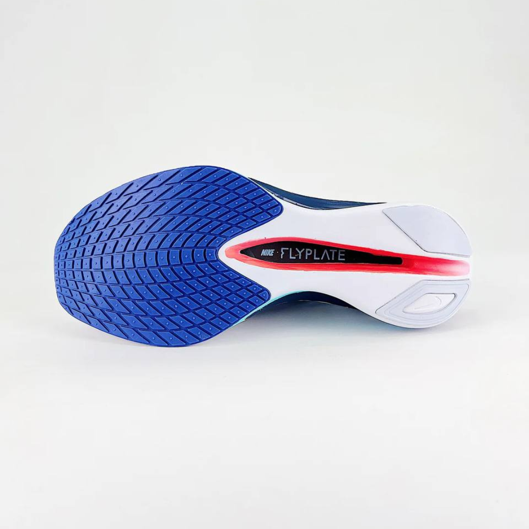 Nike ZoomX Vaporfly 4™ – White Drift/Blue Motion
