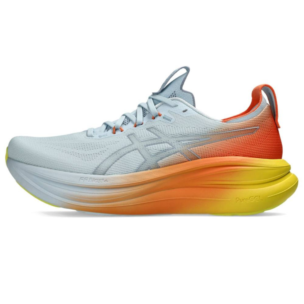 Asics Gel-Nimbus 28™ – Gris et orange