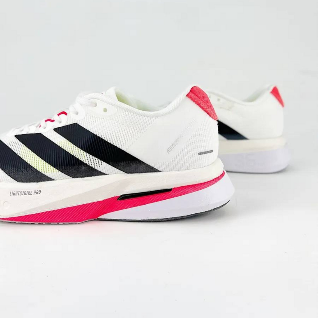 Adidas Adizero Boston 13™ – Blanc et Rouge