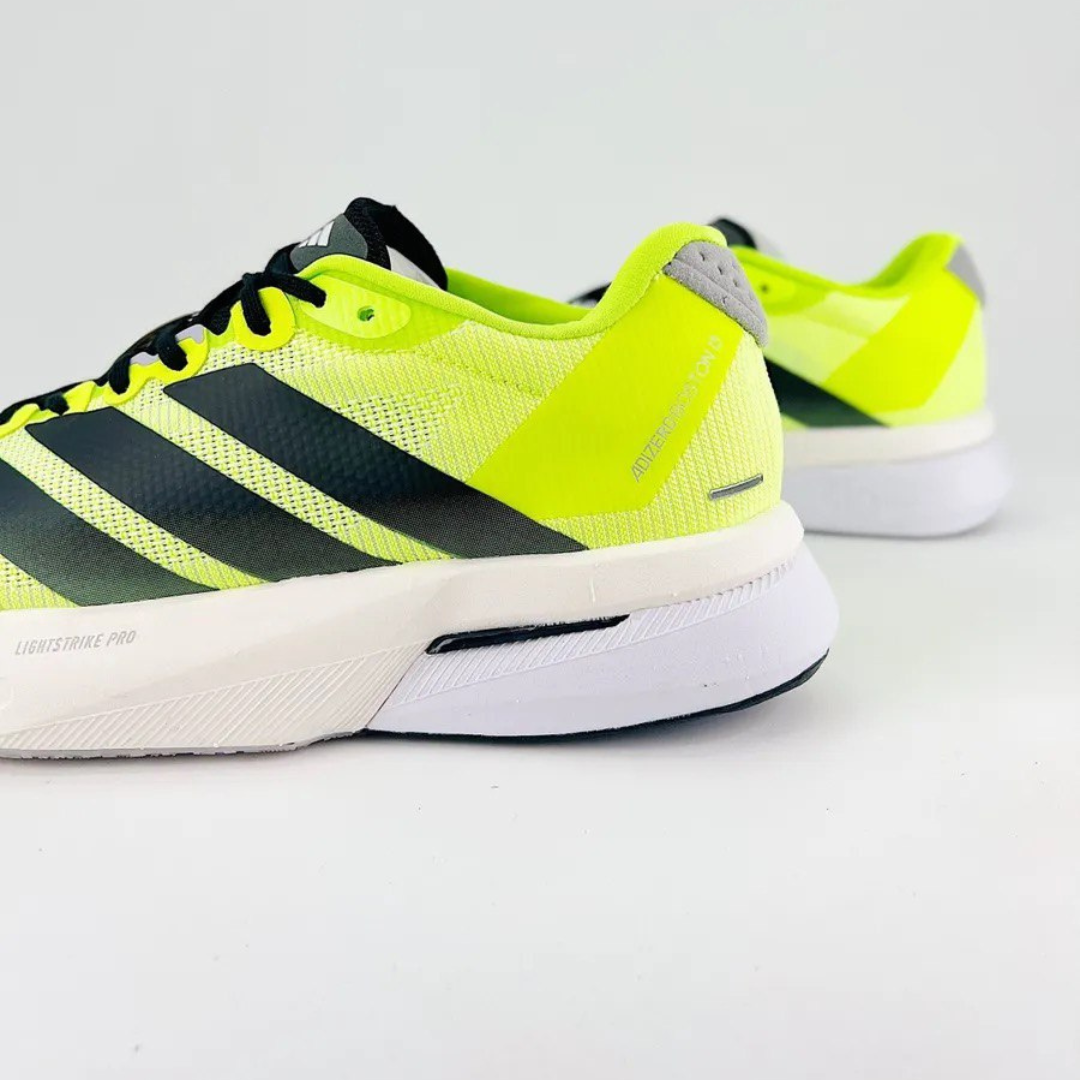 Adidas Adizero Boston 13™ – Vert citron et noir
