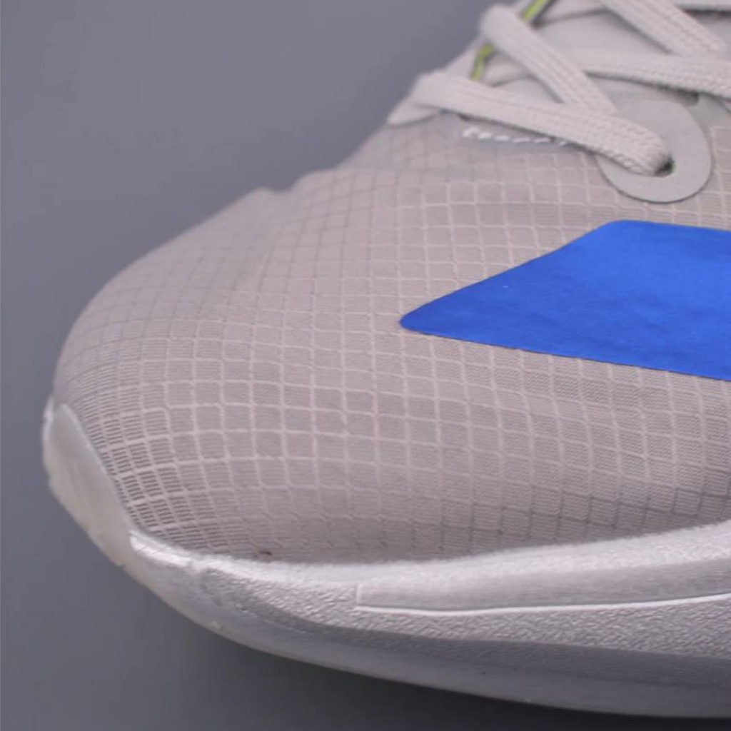 Adidas Adizero Adios Pro 4™ – Gris Métallisé avec Bleu
