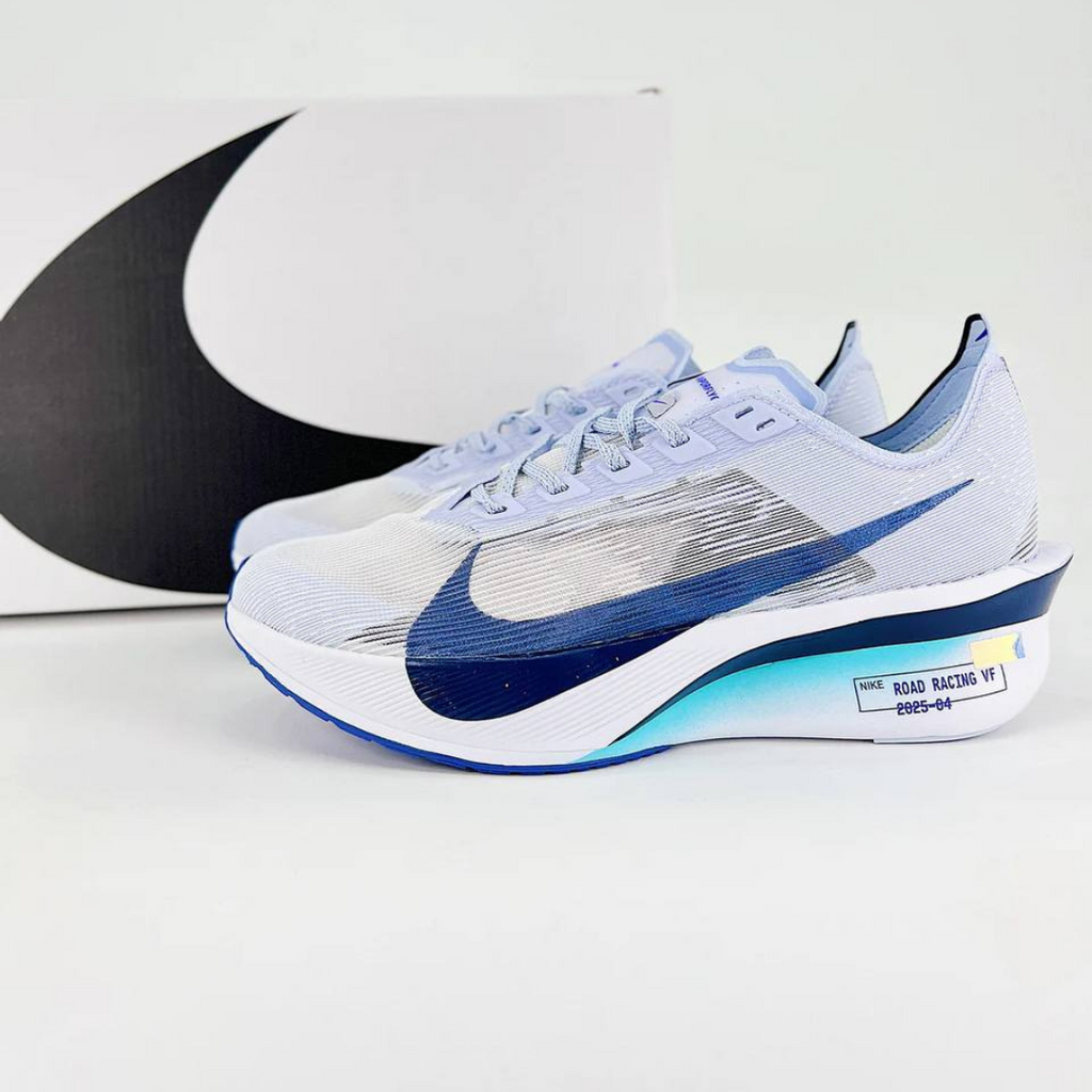Nike ZoomX Vaporfly 4™ – White Drift/Blue Motion