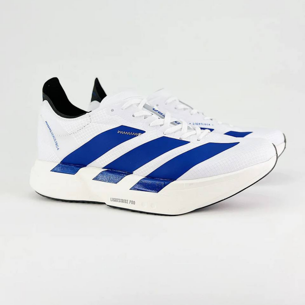 Adidas Adizero Adios Pro 4™ – Blanc/Bleu