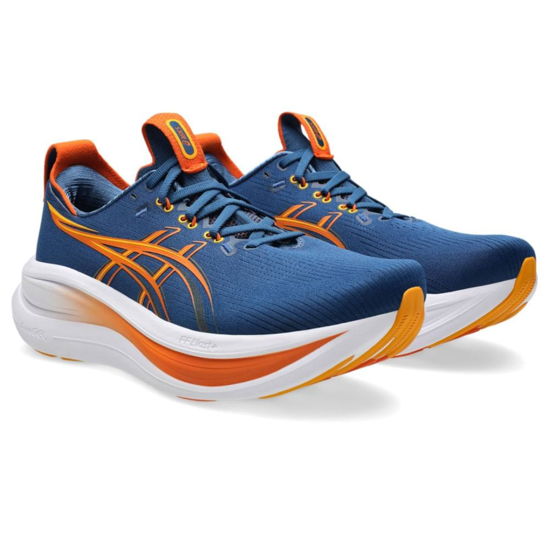 Asics Gel-Nimbus 28™ – Bleu avec Orange