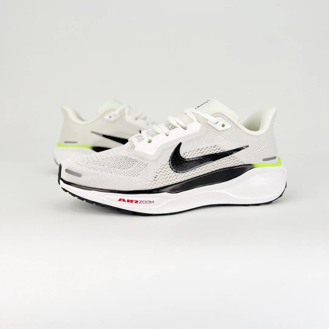 Nike Air Zoom Pegasus 41™ – Blanc avec Noir et Vert