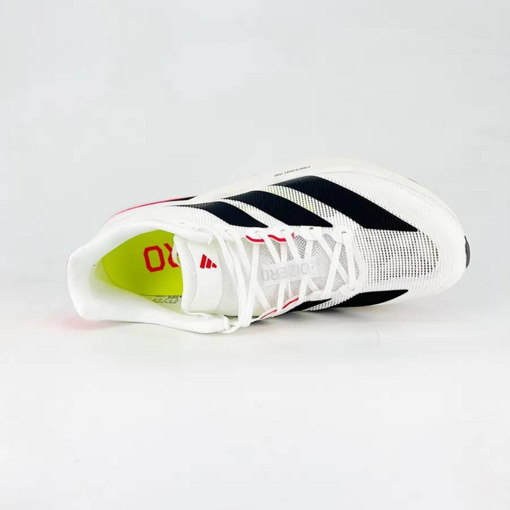 Adidas Adizero Boston 13™ – Blanc et Rouge