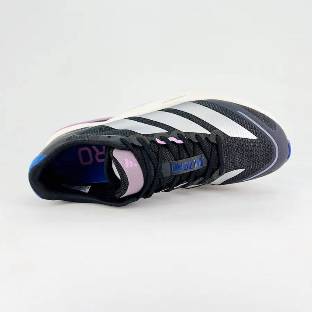 Adidas Adizero Boston 13™ – Noir avec Bleu et Violet