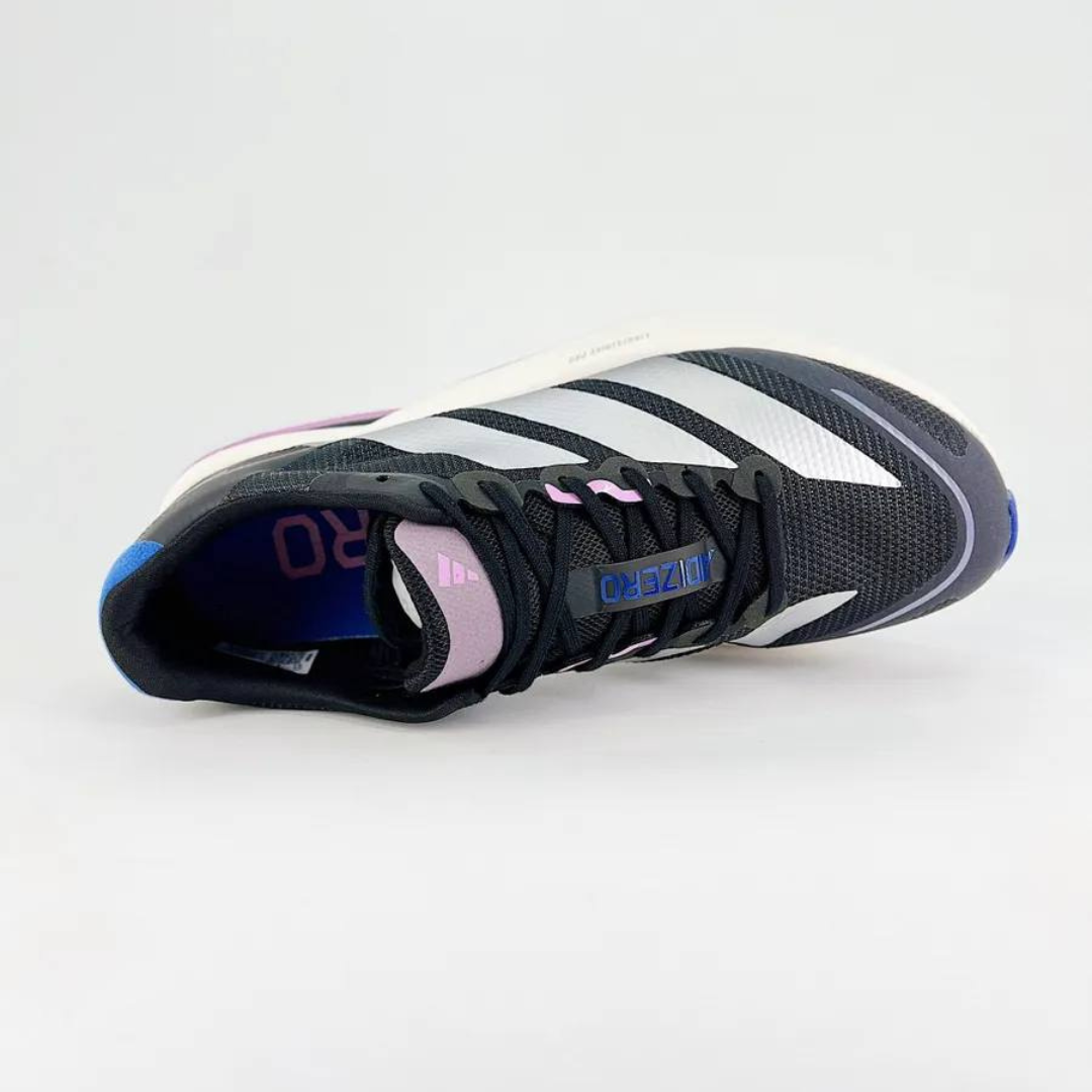 Adidas Adizero Boston 13™ – Noir avec Bleu et Violet