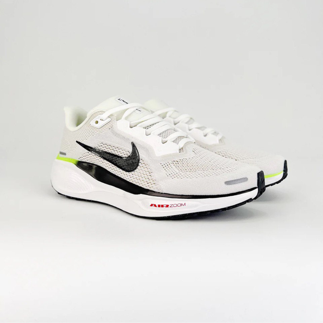 Nike Air Zoom Pegasus 41™ – Blanc avec Noir et Vert