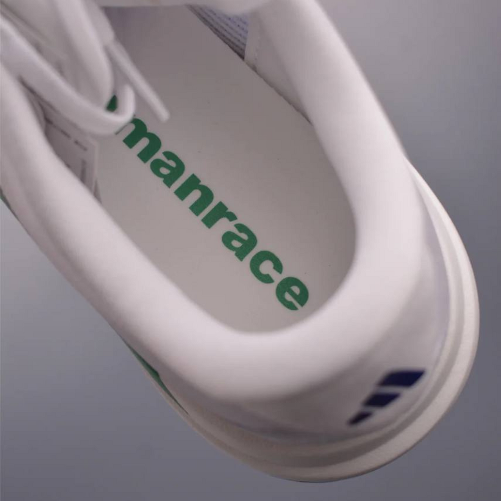 Adidas Adizero EVO SL™ – Blanc avec Vert, Bleu et Marron