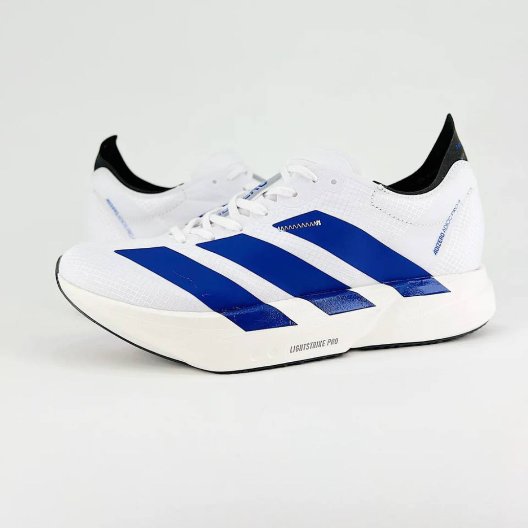 Adidas Adizero Adios Pro 4™ – Blanc/Bleu