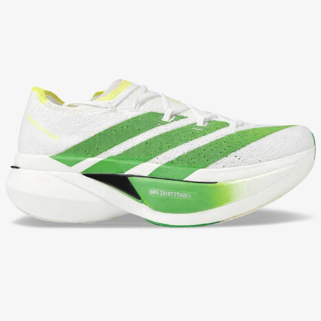 Adidas Adizero Prime X3 Strung™ – Blanc avec Vert