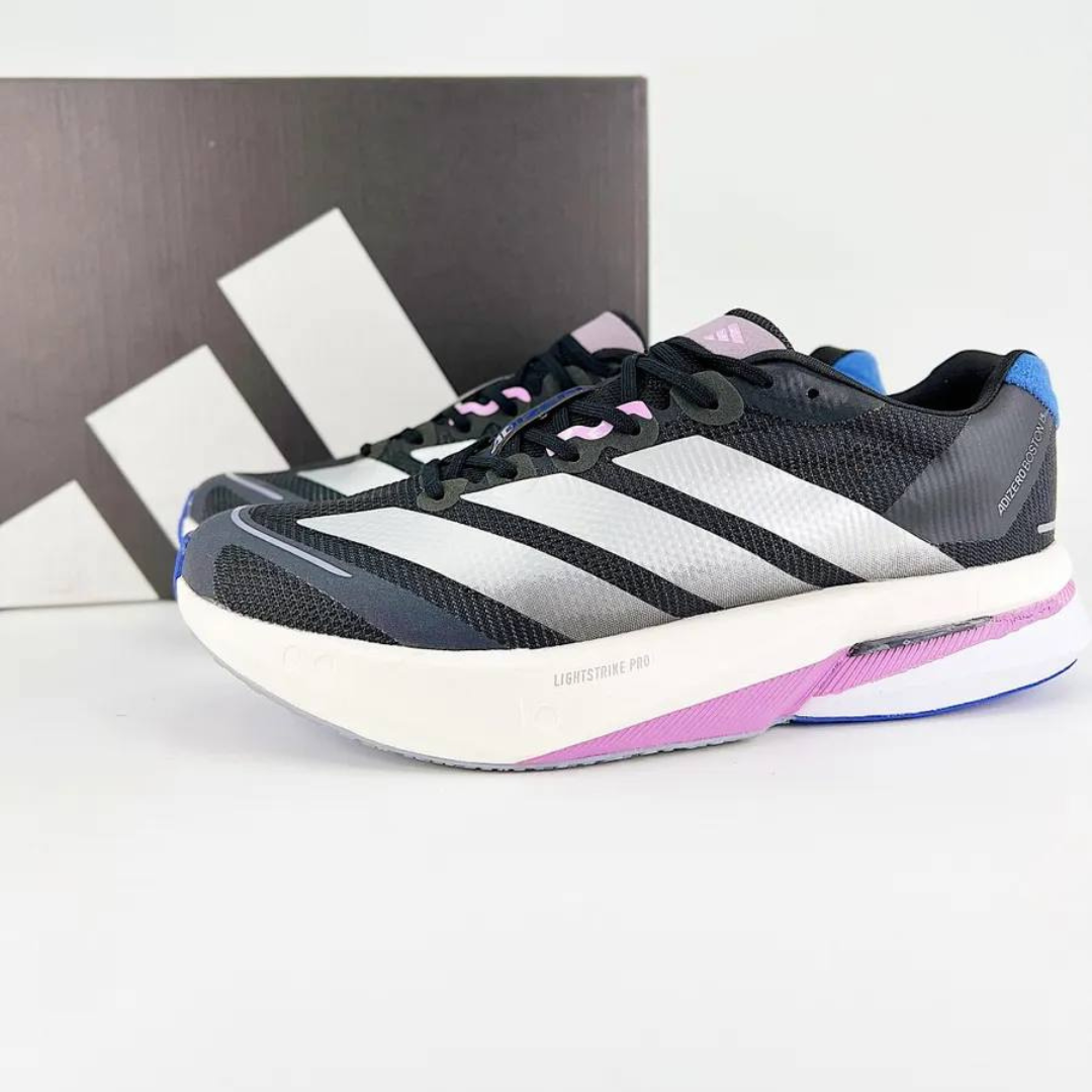 Adidas Adizero Boston 13™ – Noir avec Bleu et Violet