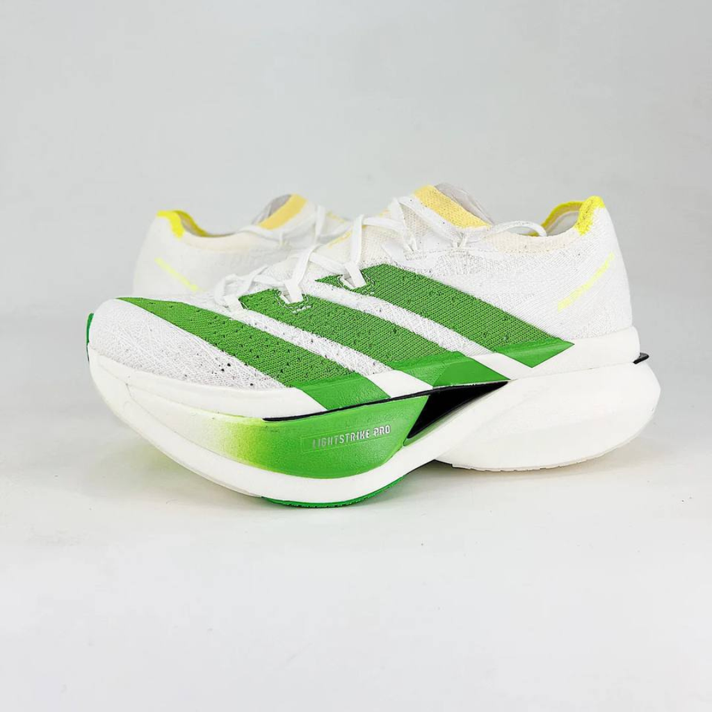 Adidas Adizero Prime X3 Strung™ – Blanc avec Vert