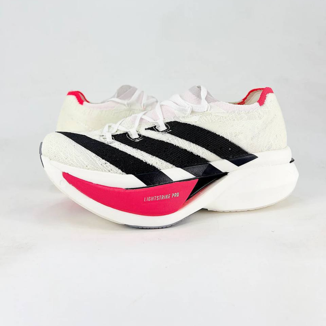 Adidas Adizero Prime X3 Strung™ – Blanc et Rouge
