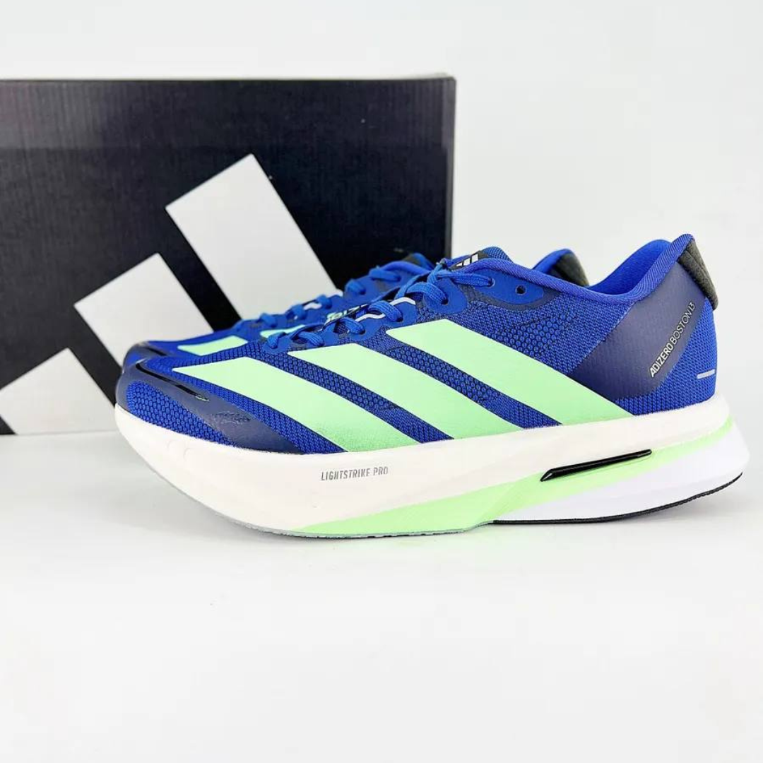 Adidas Adizero Boston 13™ – Bleu marine avec du vert
