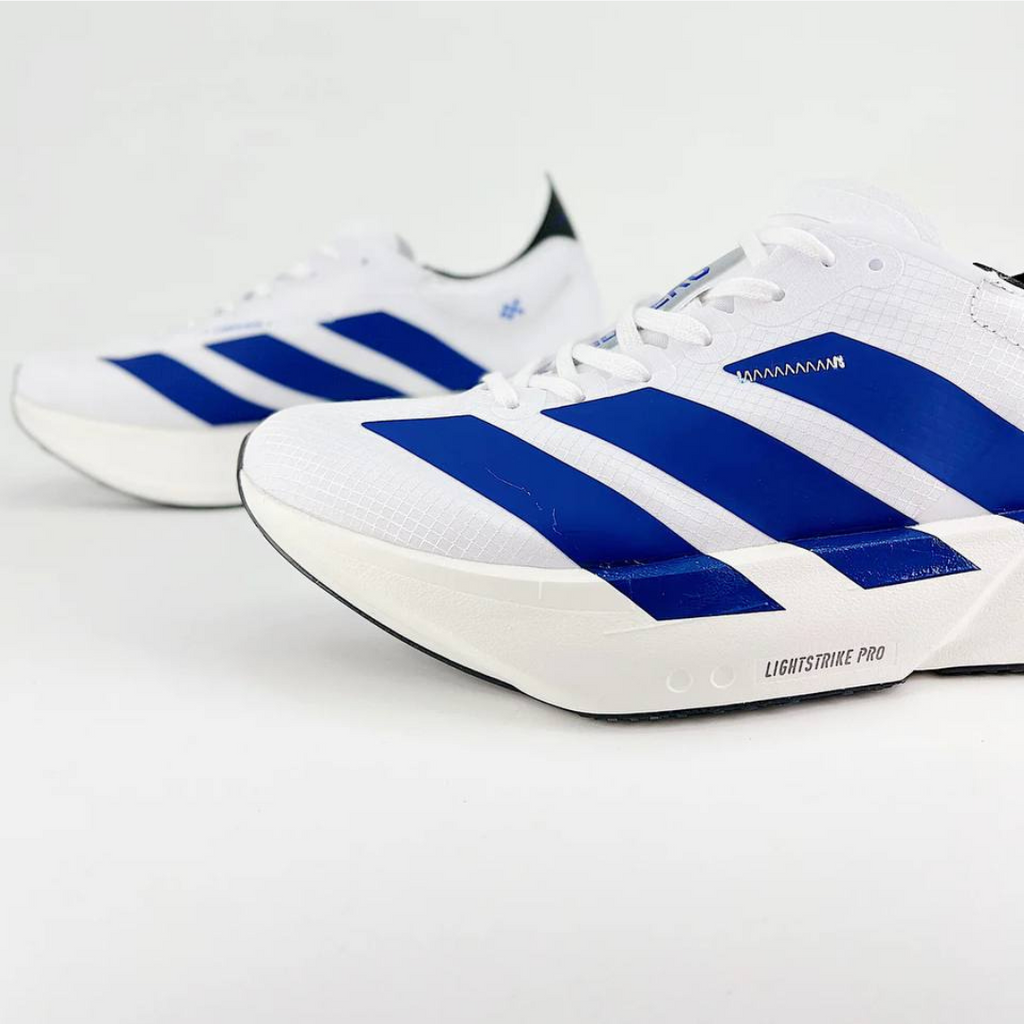 Adidas Adizero Adios Pro 4™ – Blanc/Bleu