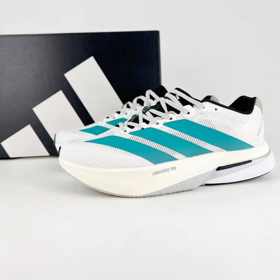 Adidas Adizero Boston 13™ – Blanc et vert