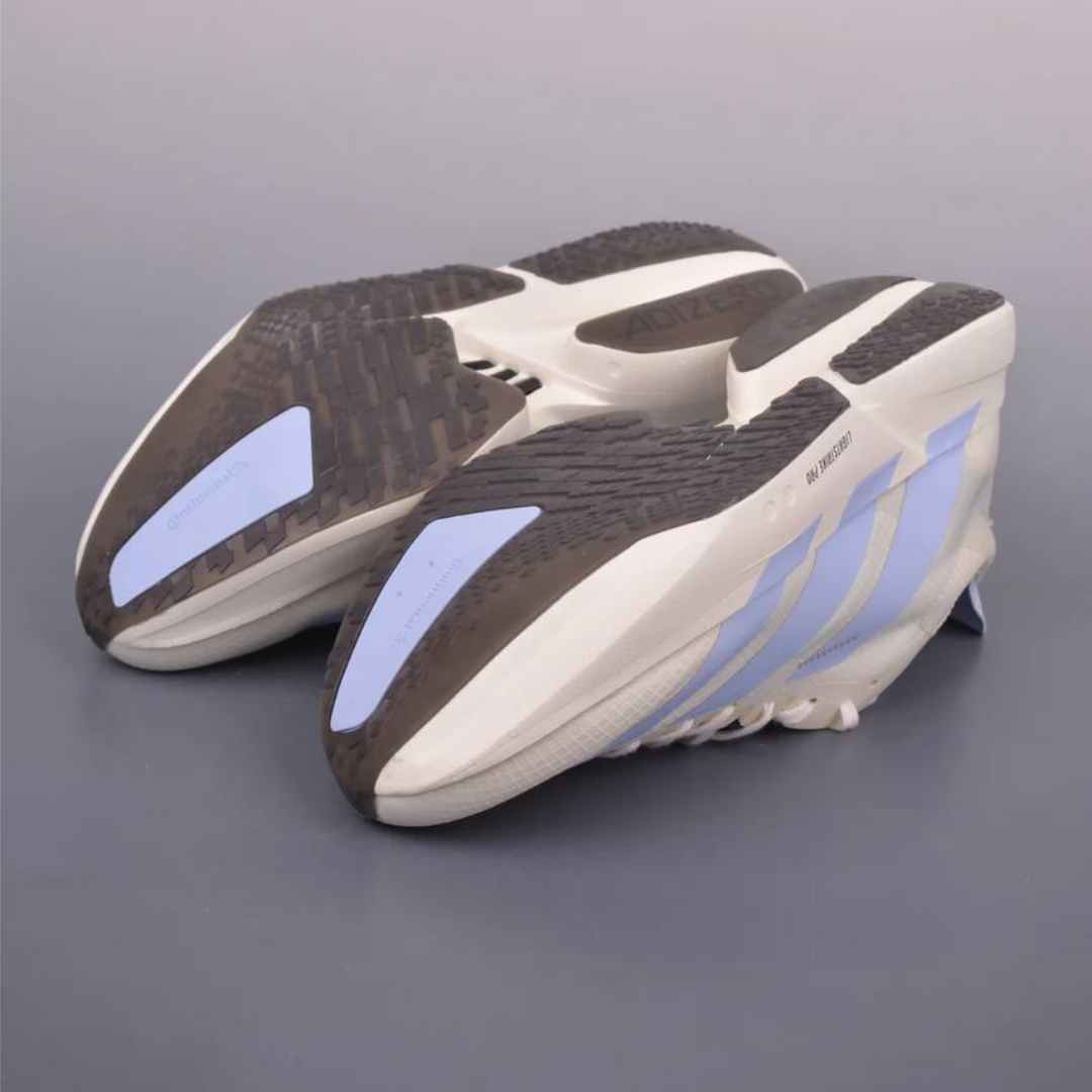 Adidas Adizero Adios Pro 4™ – Beige avec bleu