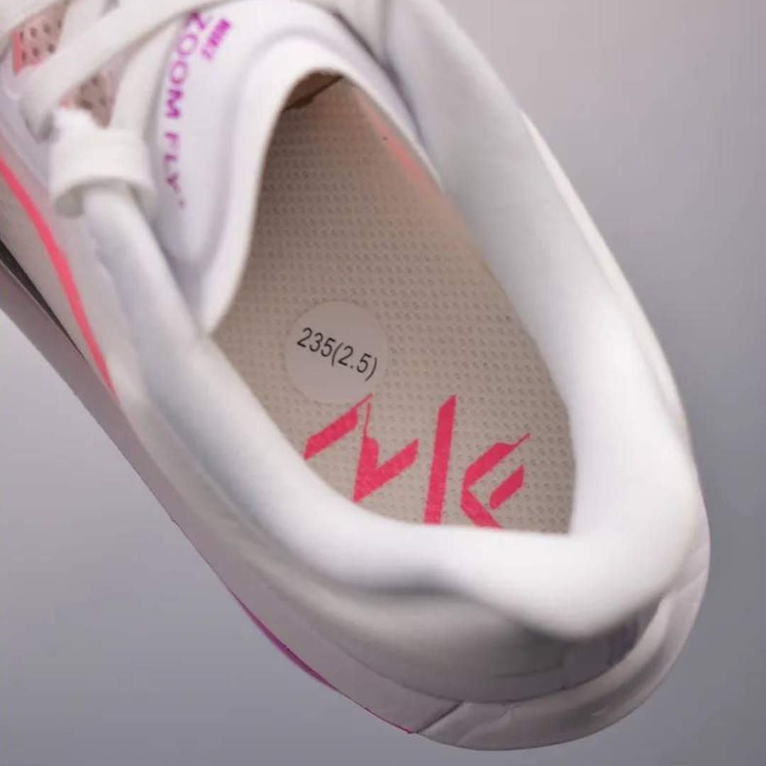 Nike Air Zoom Fly 6™ – Blanc Luminescent/Rose Vif