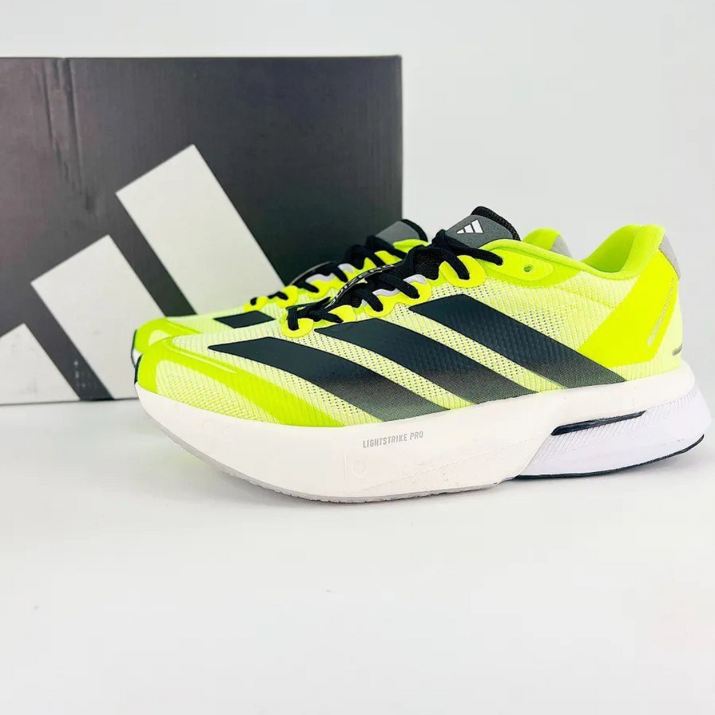 Adidas Adizero Boston 13™ – Vert citron et noir