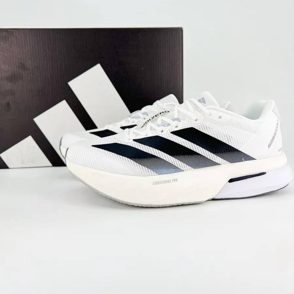 Adidas Adizero Boston 13™ – Blanc et Noir