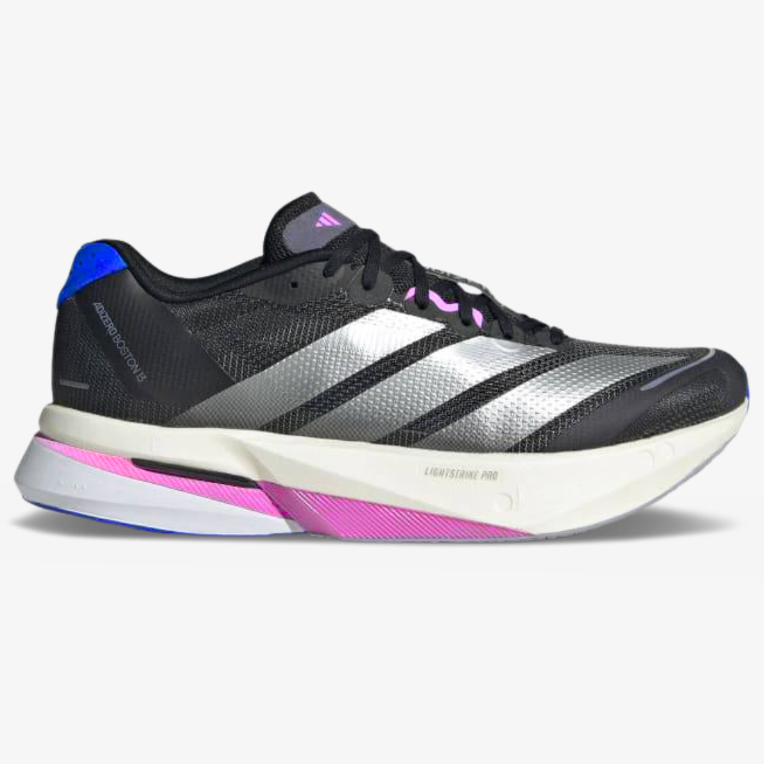 Adidas Adizero Boston 13™ – Noir avec Bleu et Violet