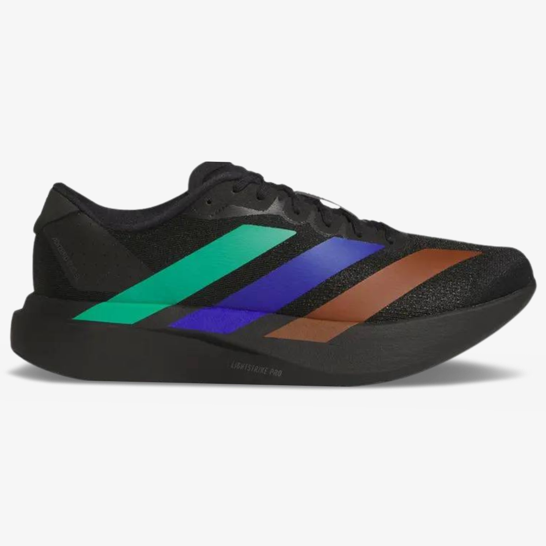 Adidas Adizero EVO SL™ – Noir avec Vert, Bleu et Marron