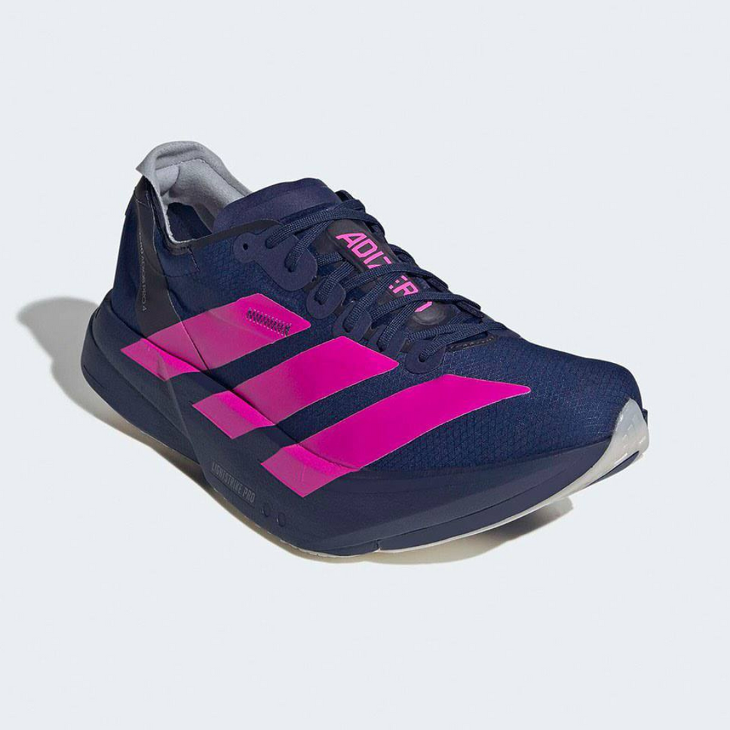 Adidas Adizero Adios Pro 4™ – Bleu marine avec rose