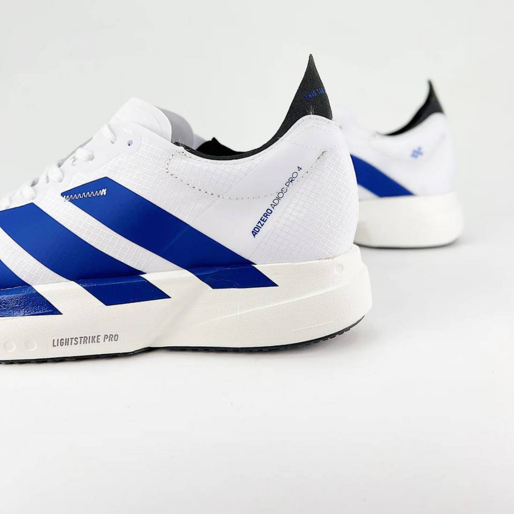 Adidas Adizero Adios Pro 4™ – Blanc/Bleu