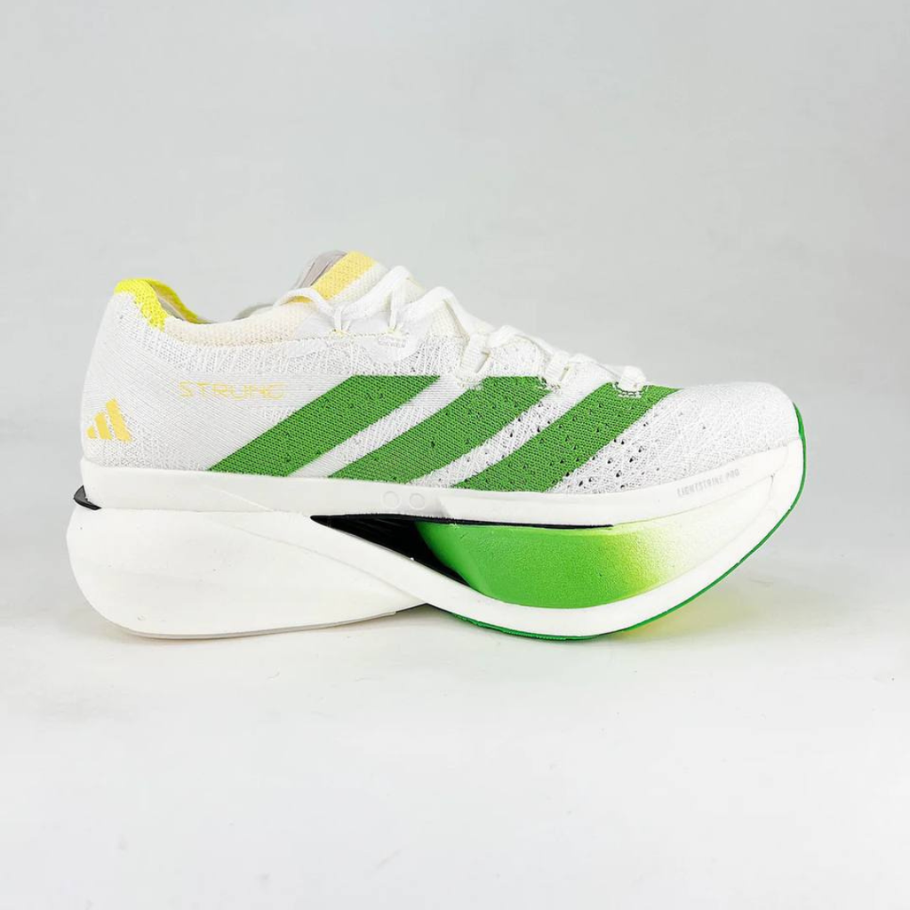 Adidas Adizero Prime X3 Strung™ – Blanc avec Vert