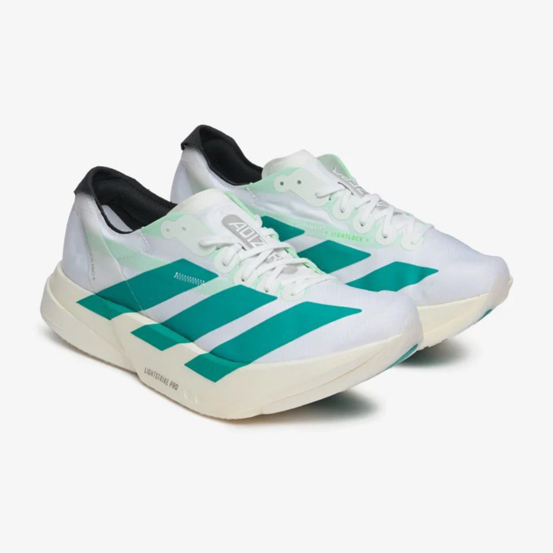 Adidas Adizero Adios Pro 4™ – Blanc avec Vert