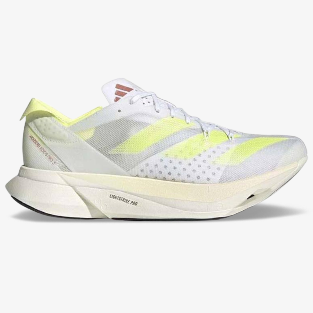 Adidas Adizero Adios Pro 3™ – Blanc/Vert fluo