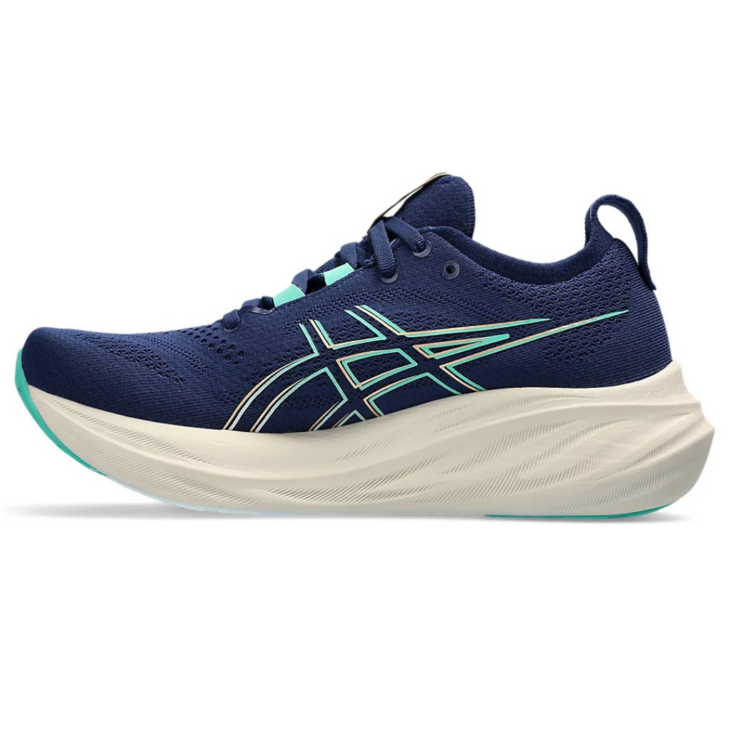 Asics Gel-Nimbus 26™ – Bleu Marine avec Crème et Vert