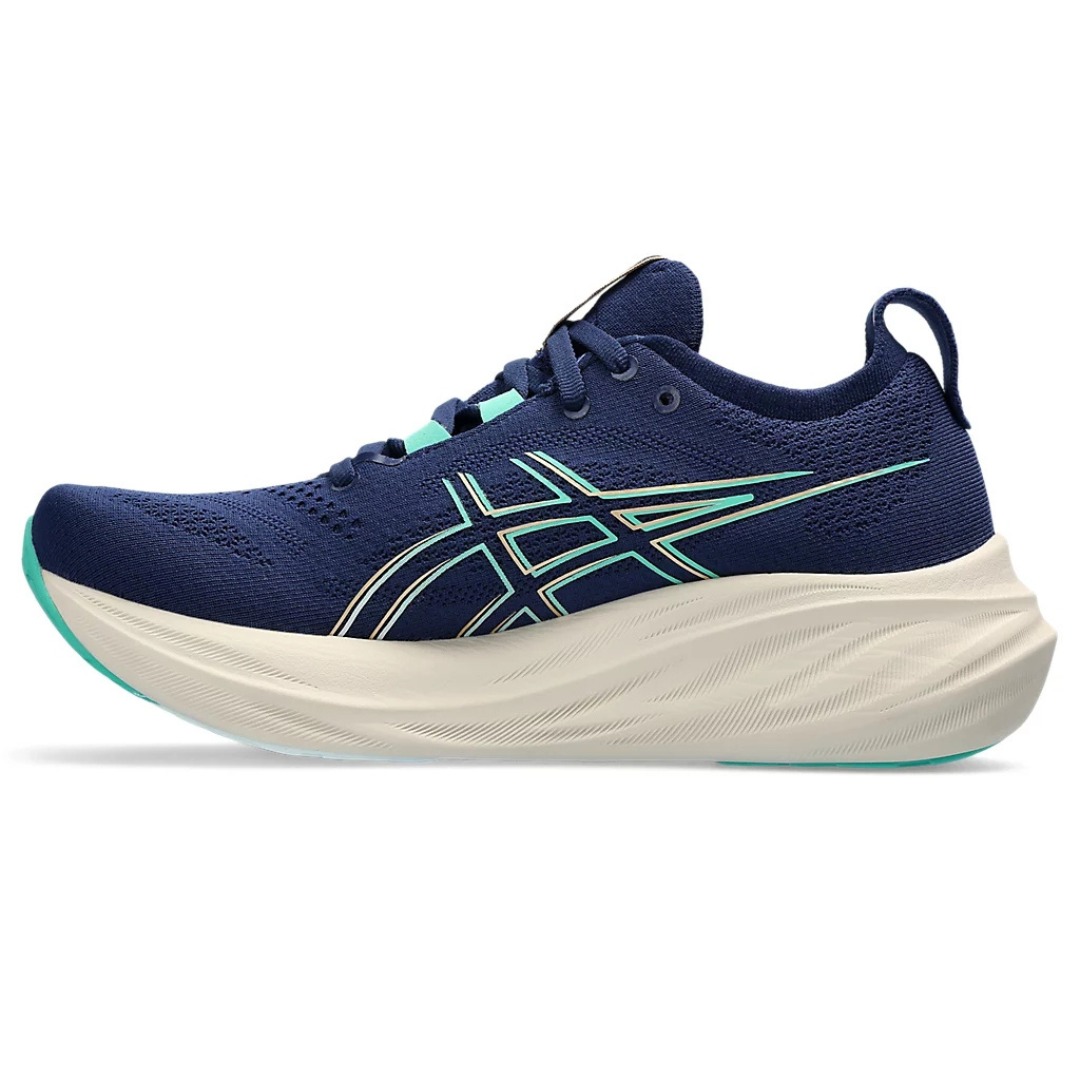 Asics Gel-Nimbus 26™ – Bleu Marine avec Crème et Vert