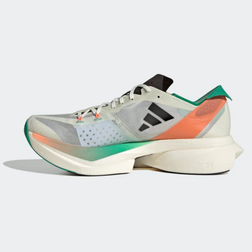 Adidas Adizero Adios Pro 3™ – Blanc/Noir et Fusion Corail