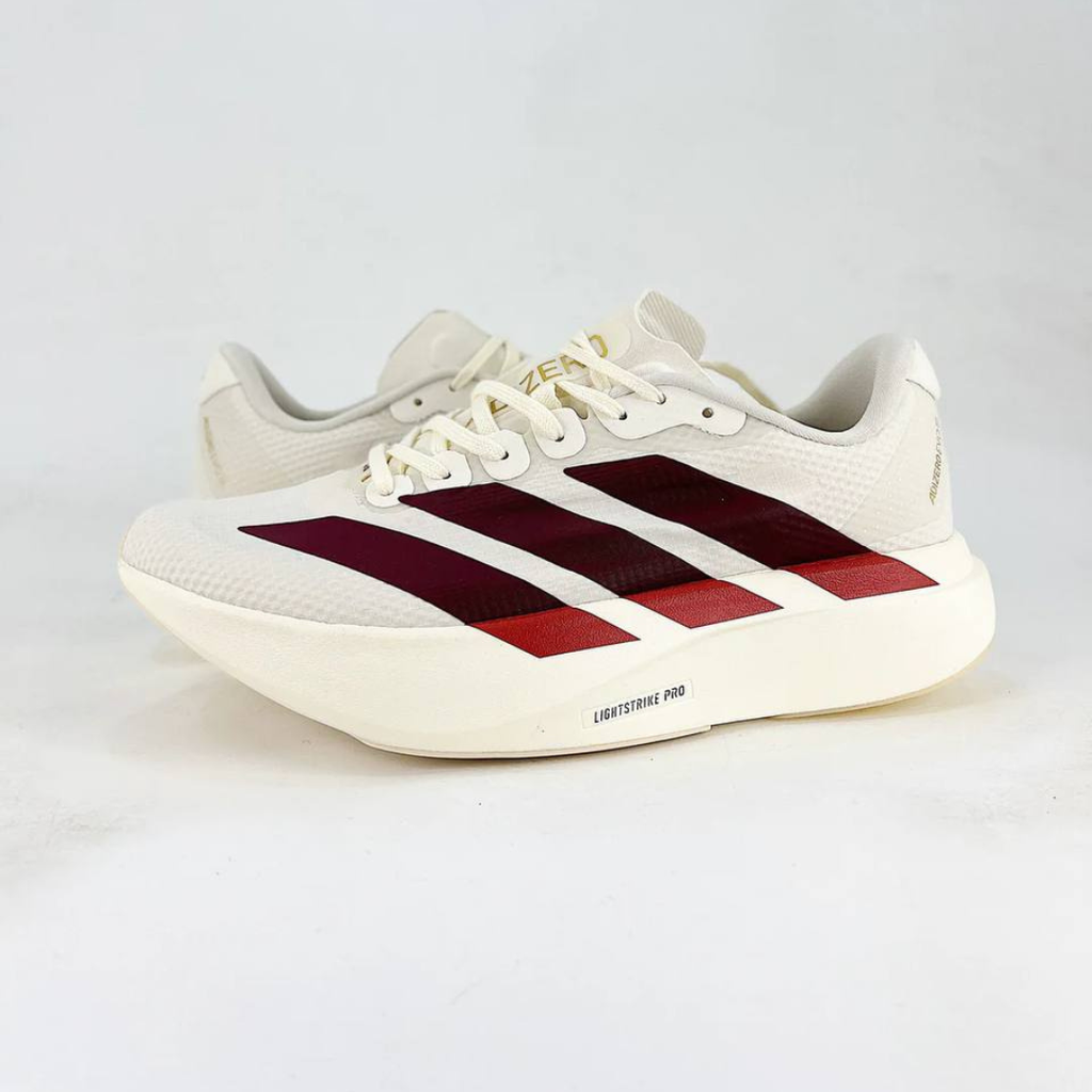 Adidas Adizero EVO SL™ – Blanc, bordeaux et rouge