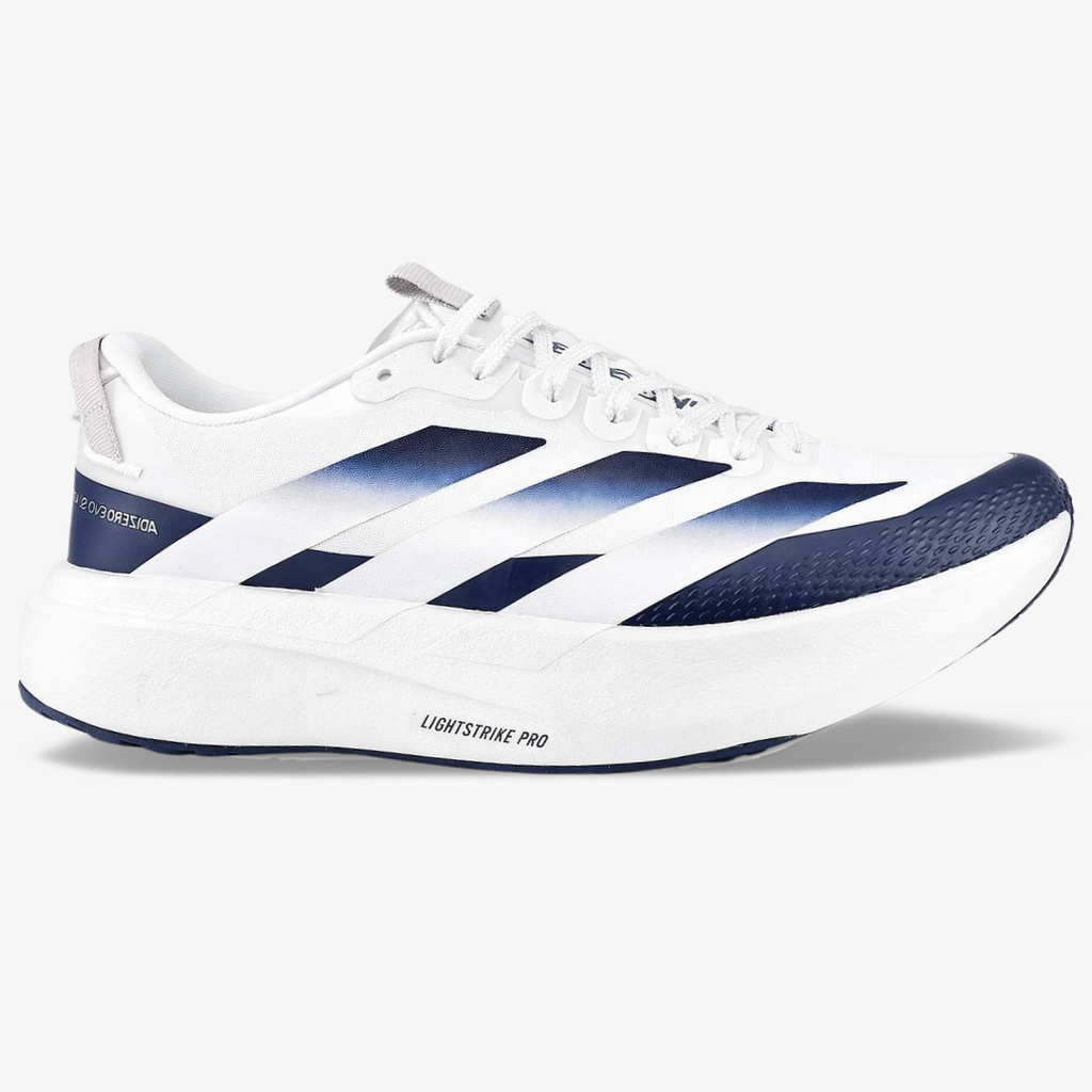 Adidas Adizero EVO SL ATR™ – Blanc et bleu marine