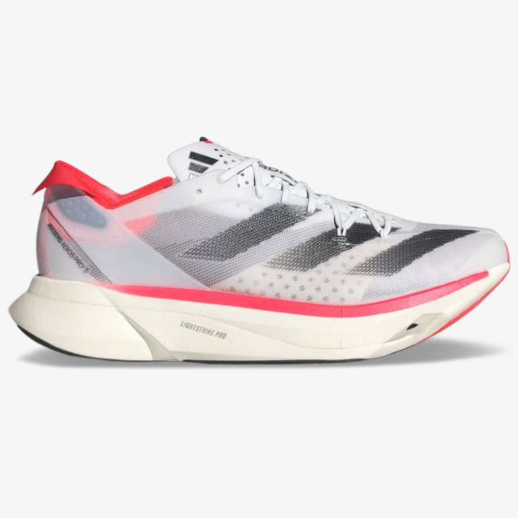 Adidas Adizero Adios Pro 3™ – Blanc/Rouge solaire