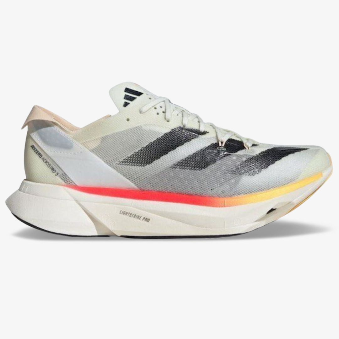 Adidas Adizero Adios Pro 3™ – Beige avec noir et orange