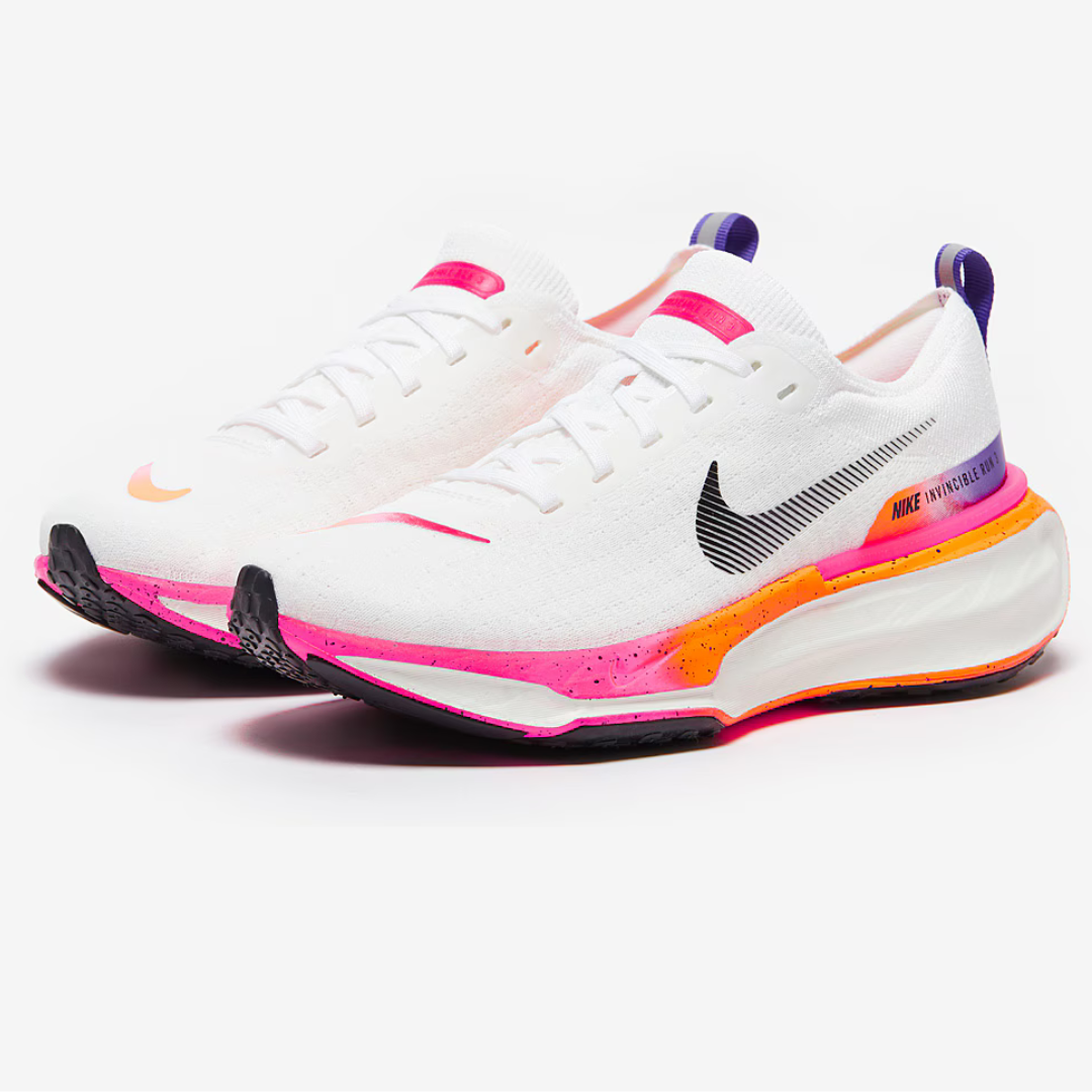 Nike ZoomX Invincible Run 3™ – White Glow avec Hyper Pink